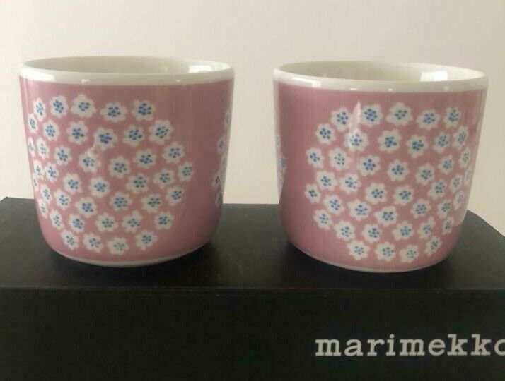 New Marimekko Puketti Coffee Mug Cup Set 0ml Pink Color F Sw Tracking New Marimekko Puketti Coffee Mug Cup Set 0ml Pink Color F Sw Tracking