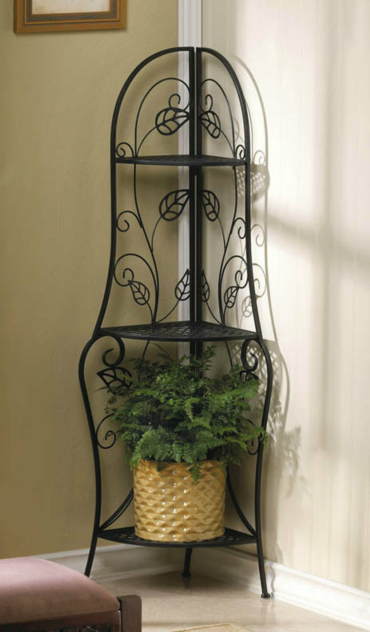 Metal Etagere Shelf Plant Stand 44 Metal Etagere Shelf Plant Stand 44