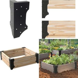 Panacea 89584 Raised Garden Bed Corner Brackets Plant Container