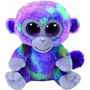 T Y Ty Beanie Babies Zuri The Purple Big Eyes Monkey Reg Toy Doll Puppet 6 Regular T Y Ty Beanie Babies Zuri The Purple Big Eyes Monkey Reg Toy Doll Puppet 6 Regular