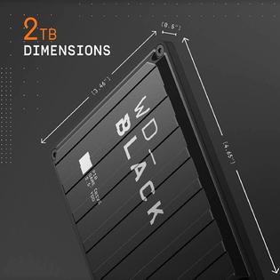 Western Digital Wdba2w00bbk Wesn Wd Black 2tb P10 Game Drive Portable External Hard Drive Compatible With Ps4 Xb Western Digital Wdba2w00bbk Wesn Wd Black 2tb P10 Game Drive Portable External Hard Drive Compatible With Ps4 Xb