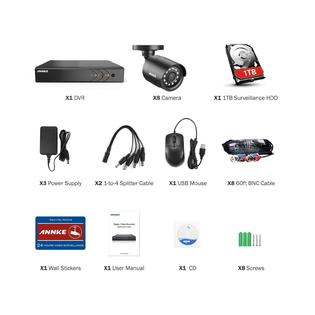 Amazing Annke 8 Channel Security Camera System
