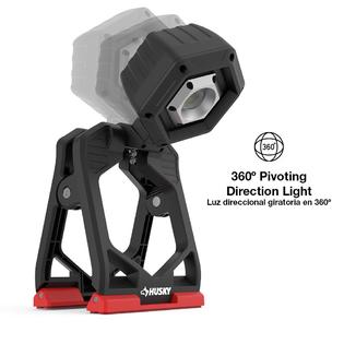 Husky 1500 Lumens Rechargeable Clamp Led Work Light