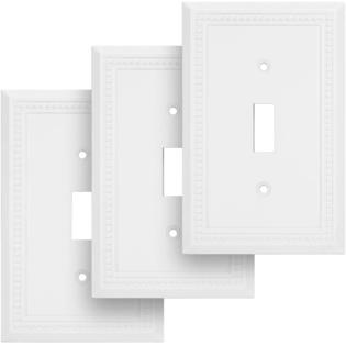Harmon Designs Sunken Pearls Decorative Wall Plate Switch Plate