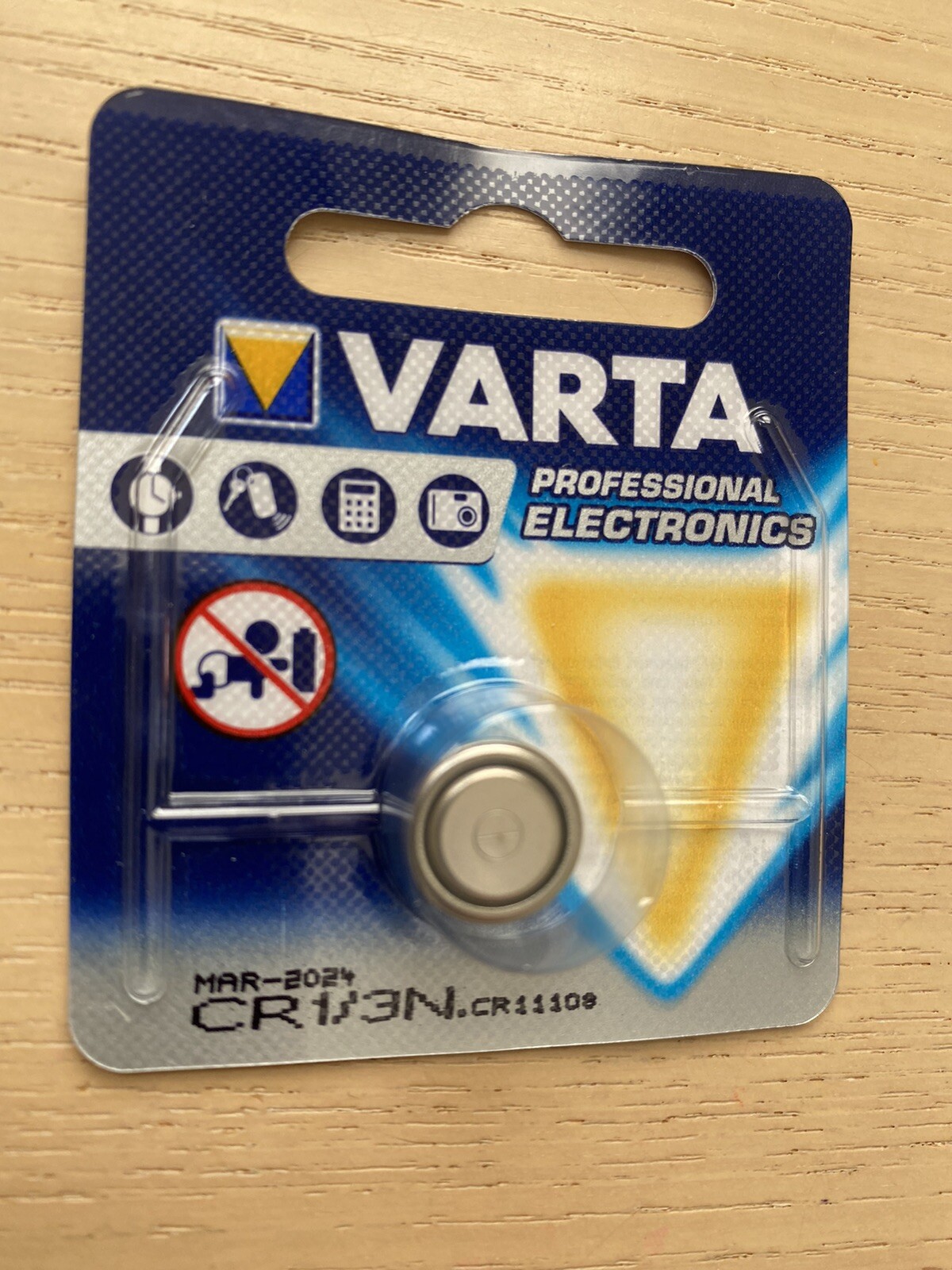 Varta Cr1 3n Cr11108 Battery Lithium 3v