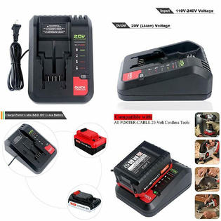 Visit The Lasica Store Lasica 20v Charger Pcc692l Pcc691l For Porter Cable Max Lithium Ion