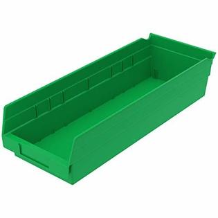 Akro Mils Plastic Nesting Shelf Bin Box 18 Inch X 6 1 2 Inch X 4 Inch G