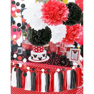 Qian S Party Minnie Mouse Party Supplies Kit Baby Birthday