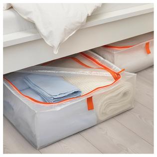 Ikea Parkla Parkla Under Bed Storage Clothes Case Box Zipper Home