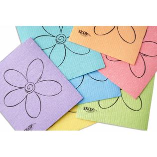 Skoy Eco Friendly Cleaning Cloth 4 Pack Assorted Colors