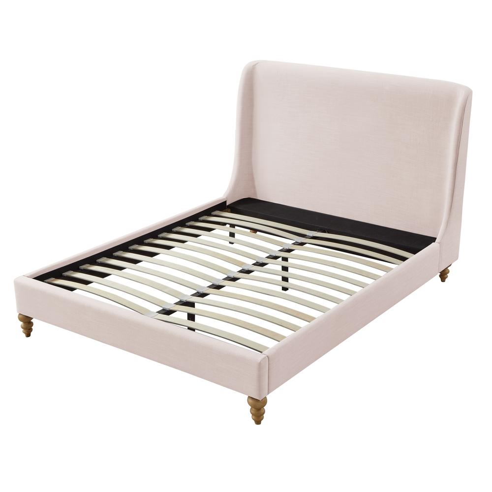 Shabby Chic Maisy Bed Wingback Upholstered Slats Included