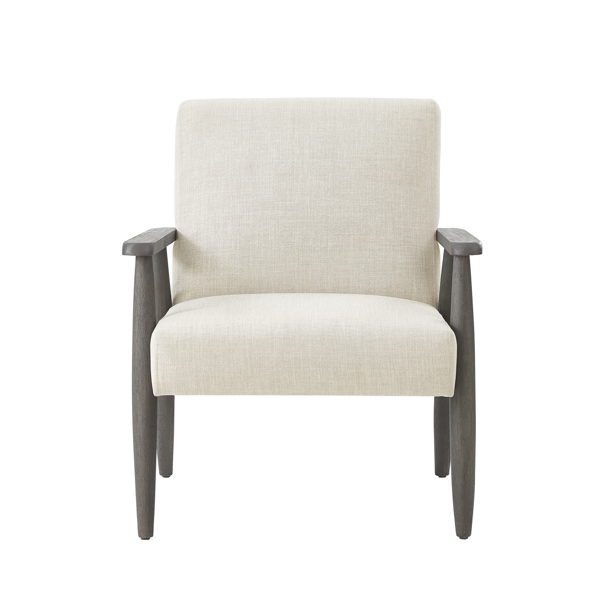 Rustic Manor Elana Armchair Upholstered Square Arms Sinuous Spring