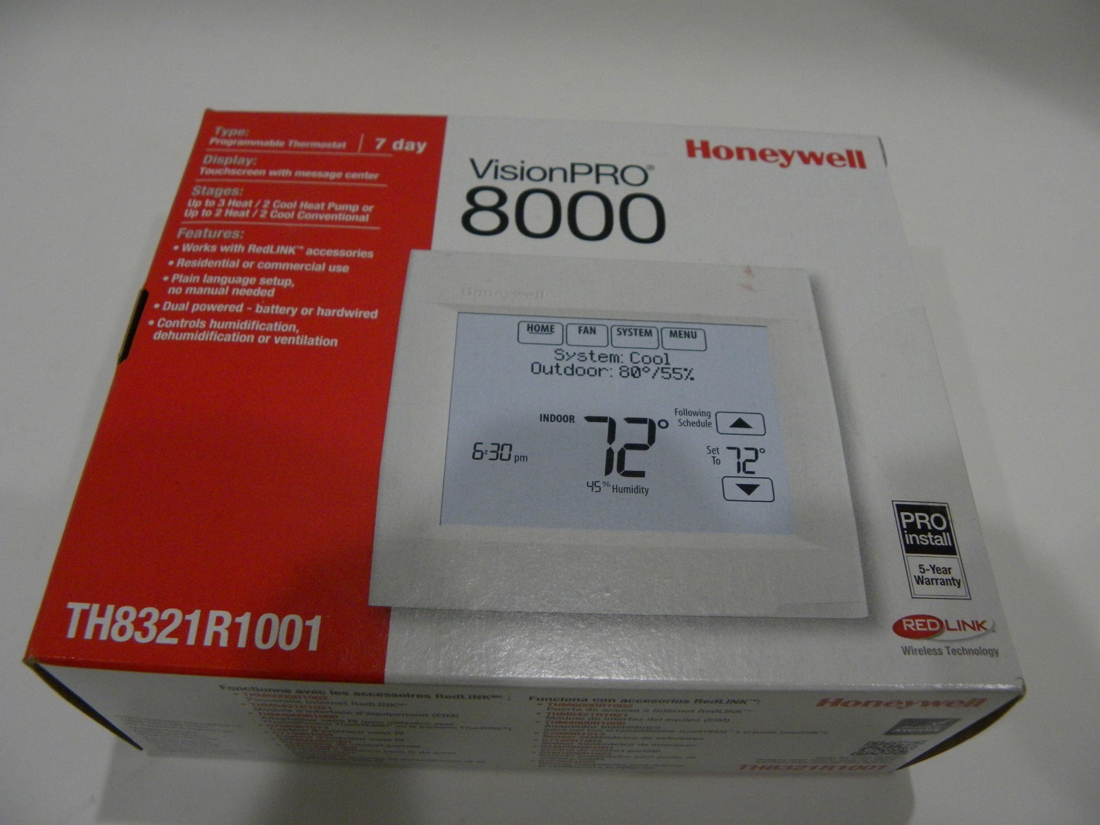 Honeywell TH8321R1001