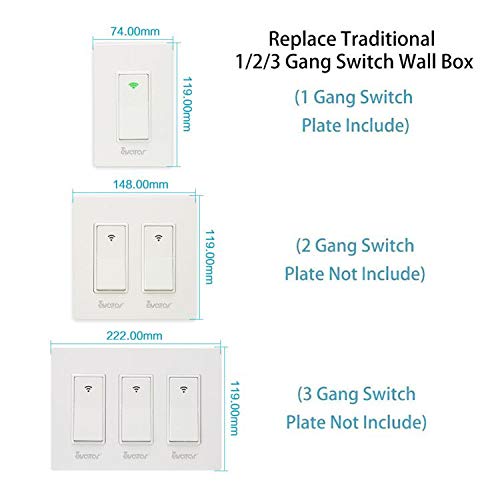 Avatar Controls Smart Wifi Light Switch Alexa Google Home