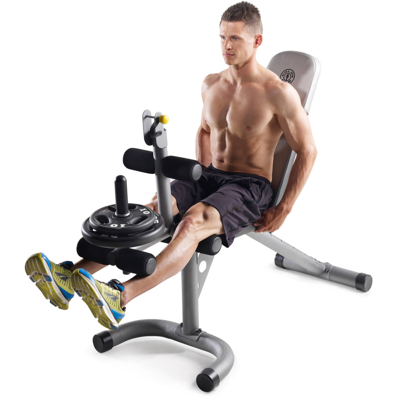 Gold S Gym Home Gym Exercise Equipment Lifting Weight Bench Muscle
