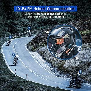 Visit The Lexin Store Lexin 1pc Lx B4fm Motorcycle Intercom Universal Helmet Communication System Up Visit The Lexin Store Lexin 1pc Lx B4fm Motorcycle Intercom Universal Helmet Communication System Up