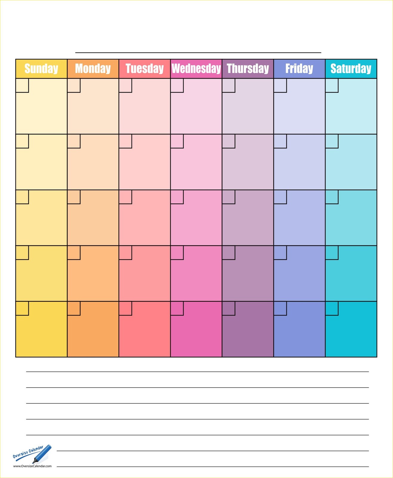 oversize calendar oc m 1417 c dry erase blank monthly oversized calendars