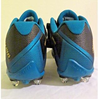 Nike Alpha Pro Mid Td Men Football Cleats Black Dark Teal Green