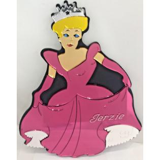 Handmade Princess Wall Decor Personalized Wall Hanging Mirror