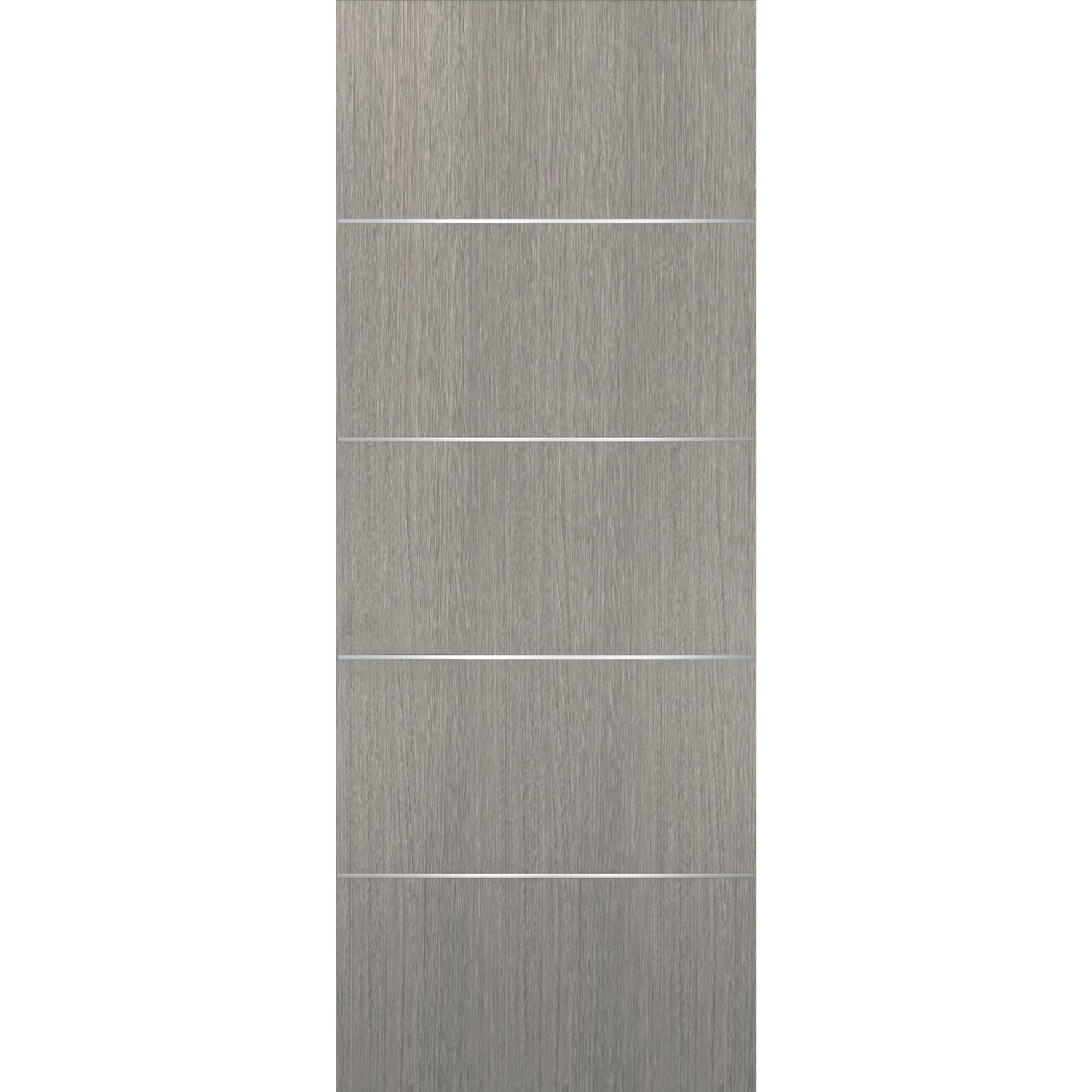 SARTODOORS Slab Barn Door Panel 36 x 96 | Planum 0020 Grey Oak | Flush Doors | Pocket Sliding