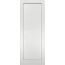 SARTODOORS Slab Barn Door Panel 42 x 96 | Quadro 4111 White Ash | Doors | Pocket Sliding