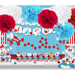 Qian S Party Qian S Party Dr Seuss Cat In The Hat Birthday Party Decorations Dr Suess Decor T