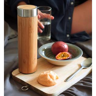Santai Living Premium Bamboo Stainless Steel Vacuum Santai Living Premium Bamboo Stainless Steel Vacuum
