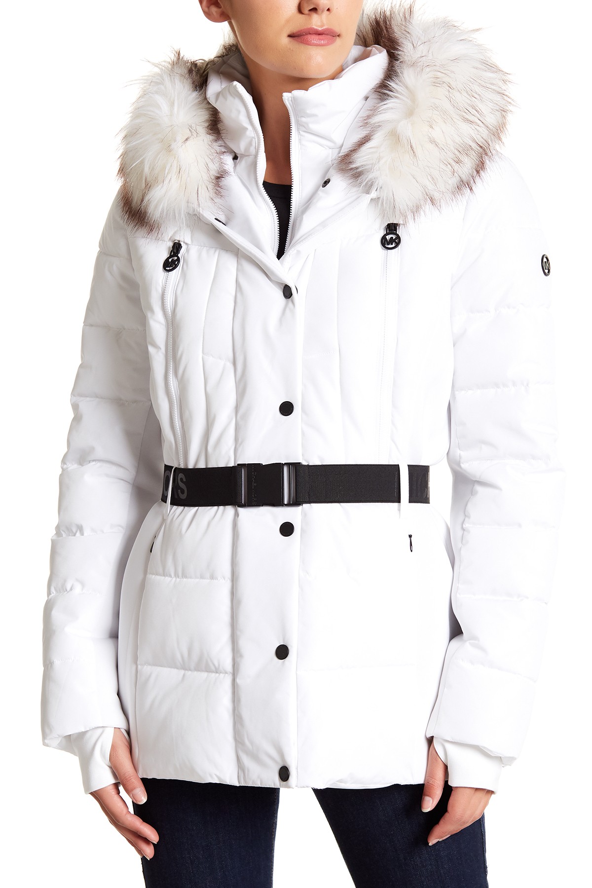 Michael kors women's white jacket Outlet