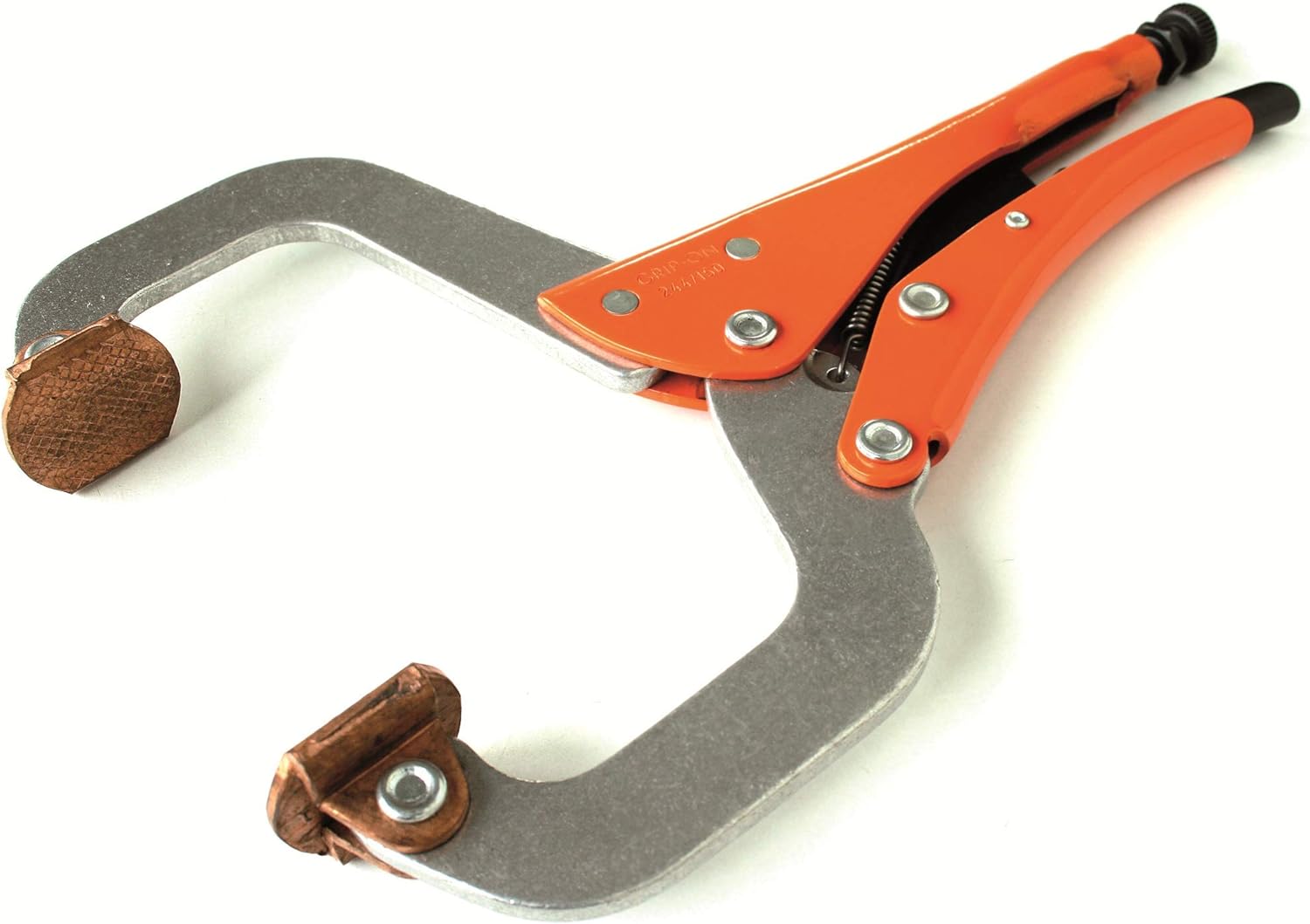 Grip-On 14" Aluminum Alloy Stepped C-Clamp Locking Pliers, 244-150