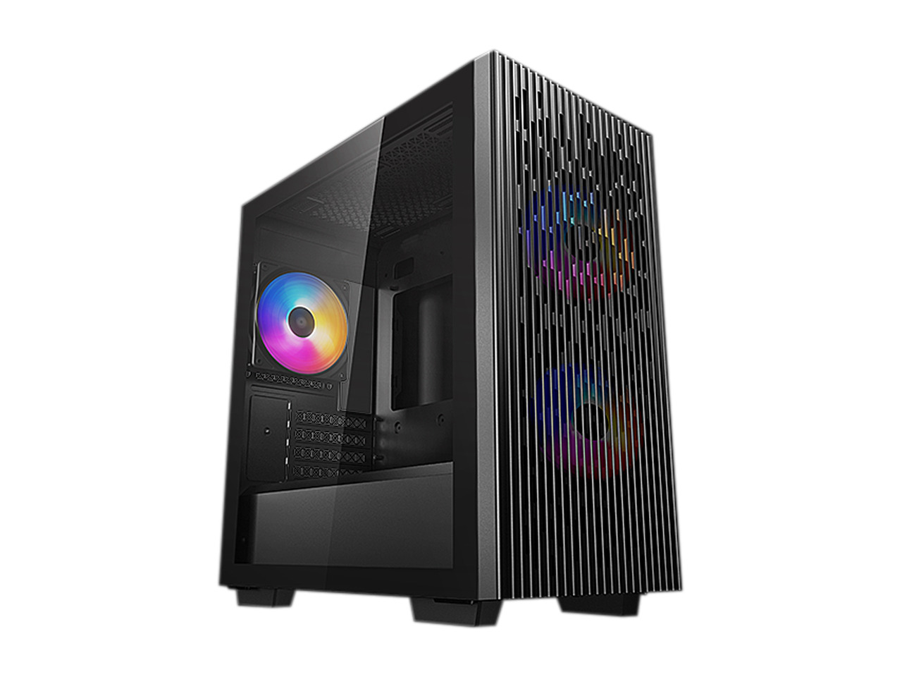 Deepcool Matx Case Deepcool MATREXX-40-3FS MATREXX 40 3FS Black ABS / SPCC / Tempered ...