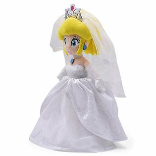 TKM Creativity Super Mario Bros Odyssey Plush Princess Peach Wedding