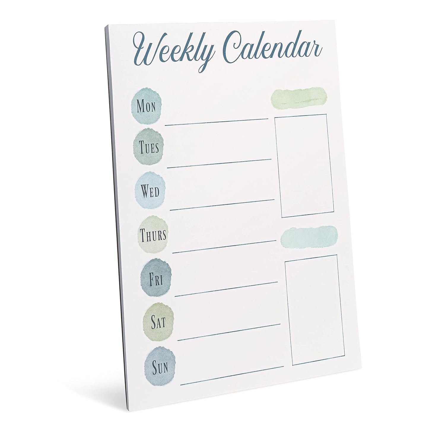 TKM Office Weekly Calendar Pad Tear Off 8.5 X 11 In 50 Thick Pages Undated  Weekly Planner Pad Tear Off Weekly P TKMOF147481