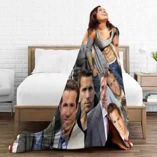TKM Home Ryan Reynolds Soft And Comfortable Warm Fleece Blanket