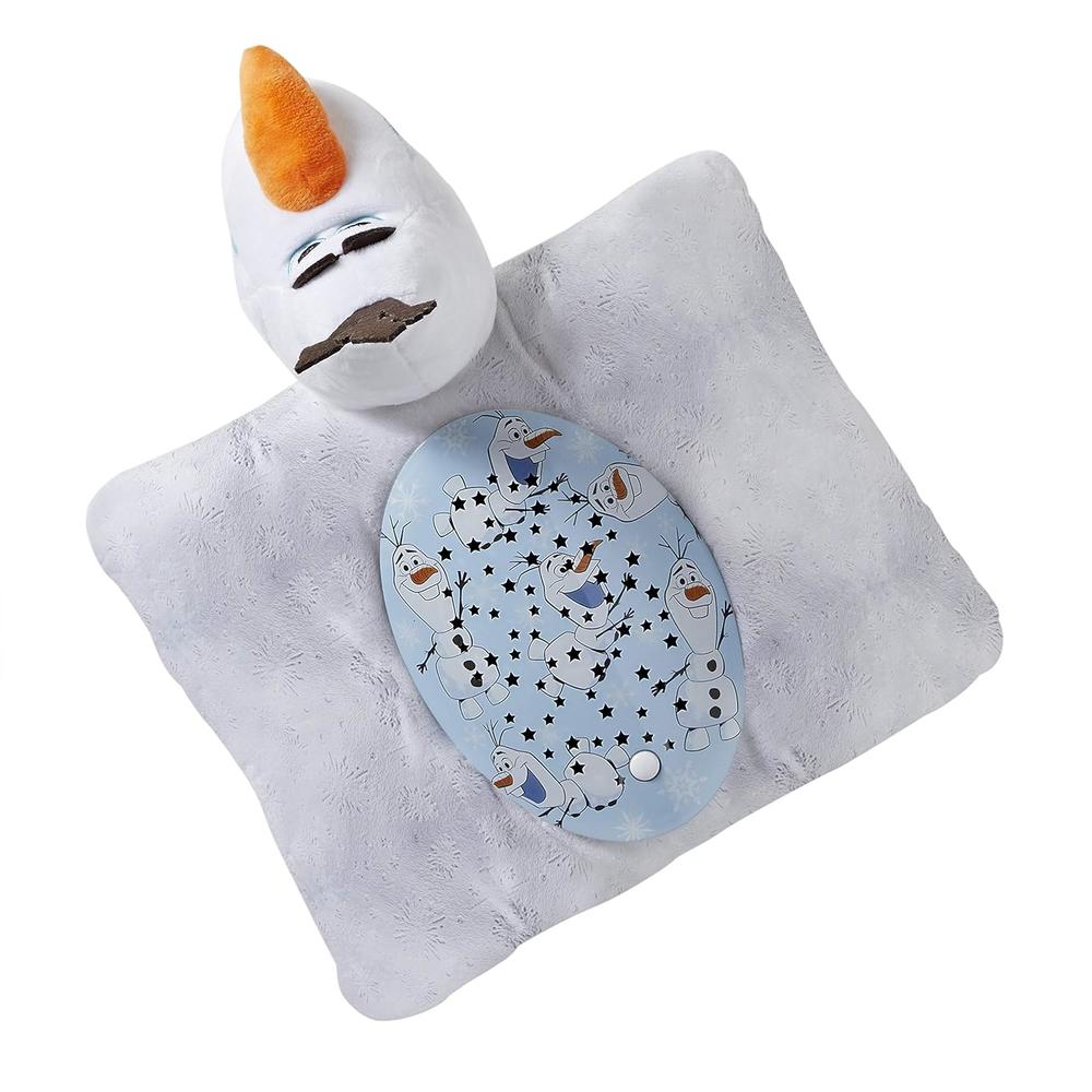 TKM Home Disney Frozen Ii Olaf Snowman Sleeptime Lite - Stuffed Animal Plush Nightlight , White