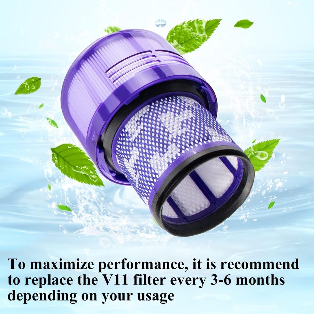 TKM Home Filter Replacements For Dyson V11 Animal, V11 Torque Drive V15 Detect Cordless Vacuum, Replace Part # 970013-02 (2 P…