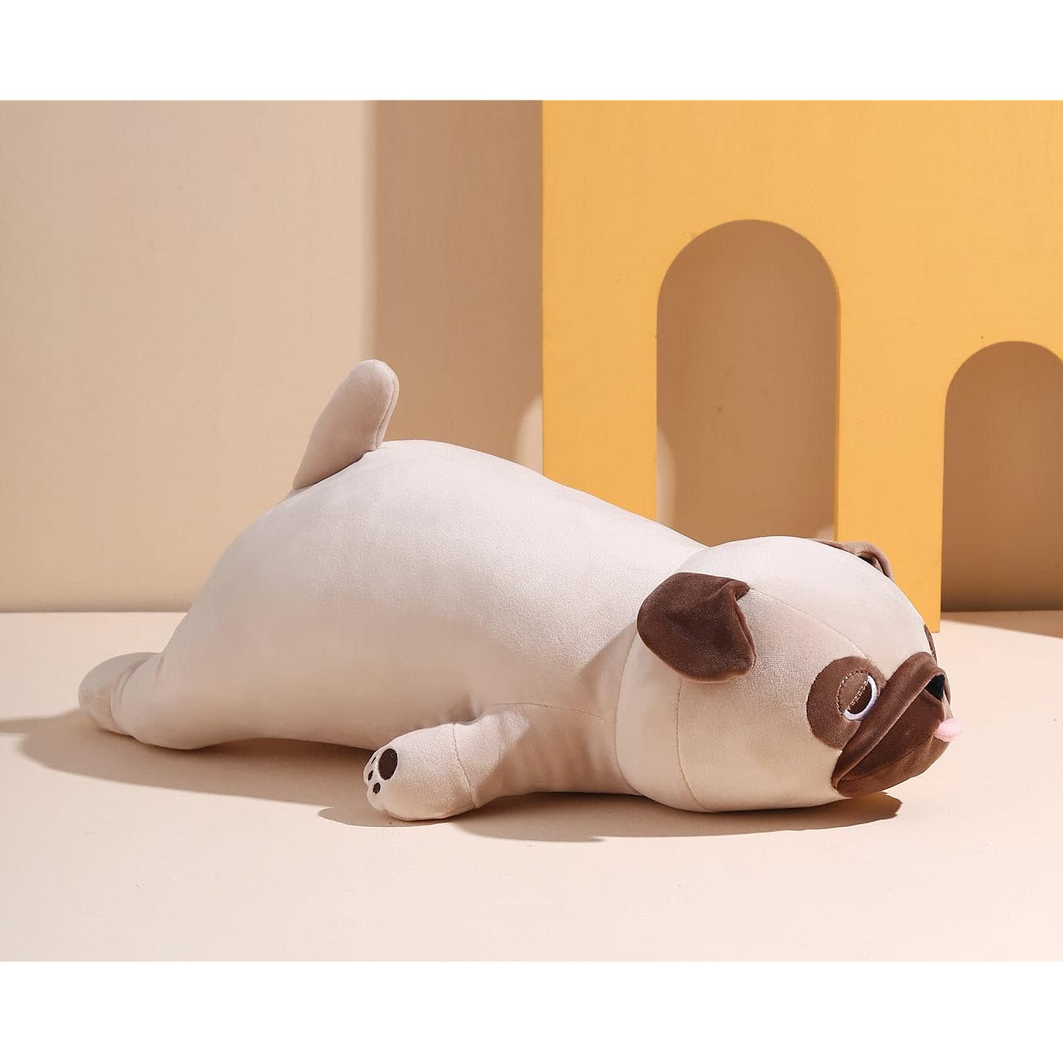 Great Choice Products 20 Inch Pug Stuffed Animal Big Stuffed Dog Plush Dog  French Bulldog Stuffed