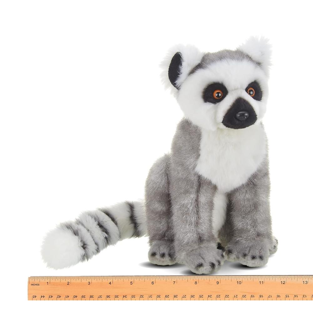 Great Choice Products Ringer Plush Ring-Tailed Lemur Stuffed Animal, 11 Inch