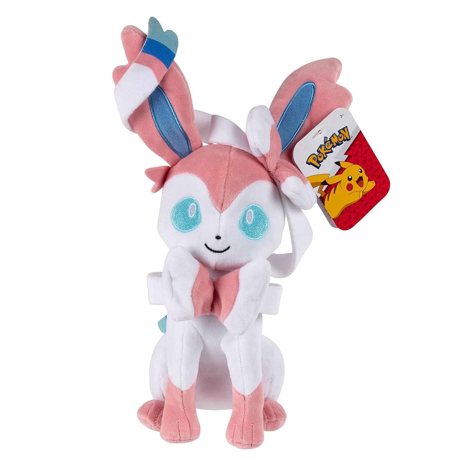 Great Choice Products Pokemon Sylveon 8" Plush Stuffed Animal Toy - Eevee Evolution - Officially Licensed - Gift For Kids