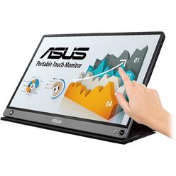 ASUS ZenScreen MB16AMT 15.6" Full HD 1920 x 1080 USB Type-C Micro-HDMI Non-Glare HDCP Support Flicker-Free Built-in Speakers ...