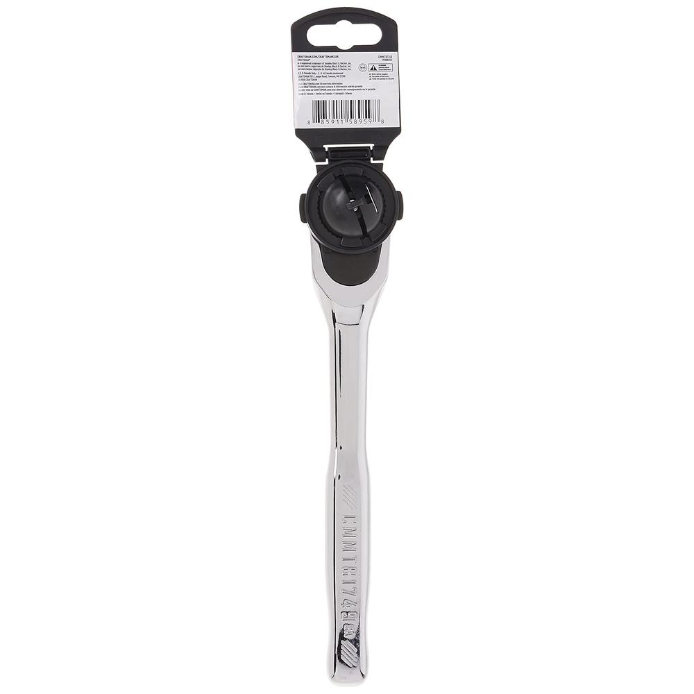 Craftsman Ratchet Wrench, 1/2-Inch Drive, 72-Tooth, Pear Head (Cmmt81749)