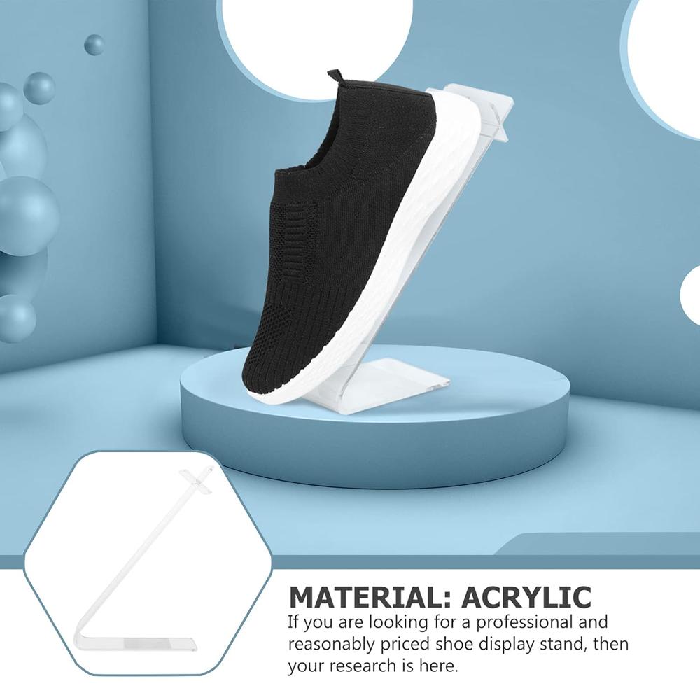 Great Choice Products Acrylic Shoes Display Stand Shoe Display Insert ...