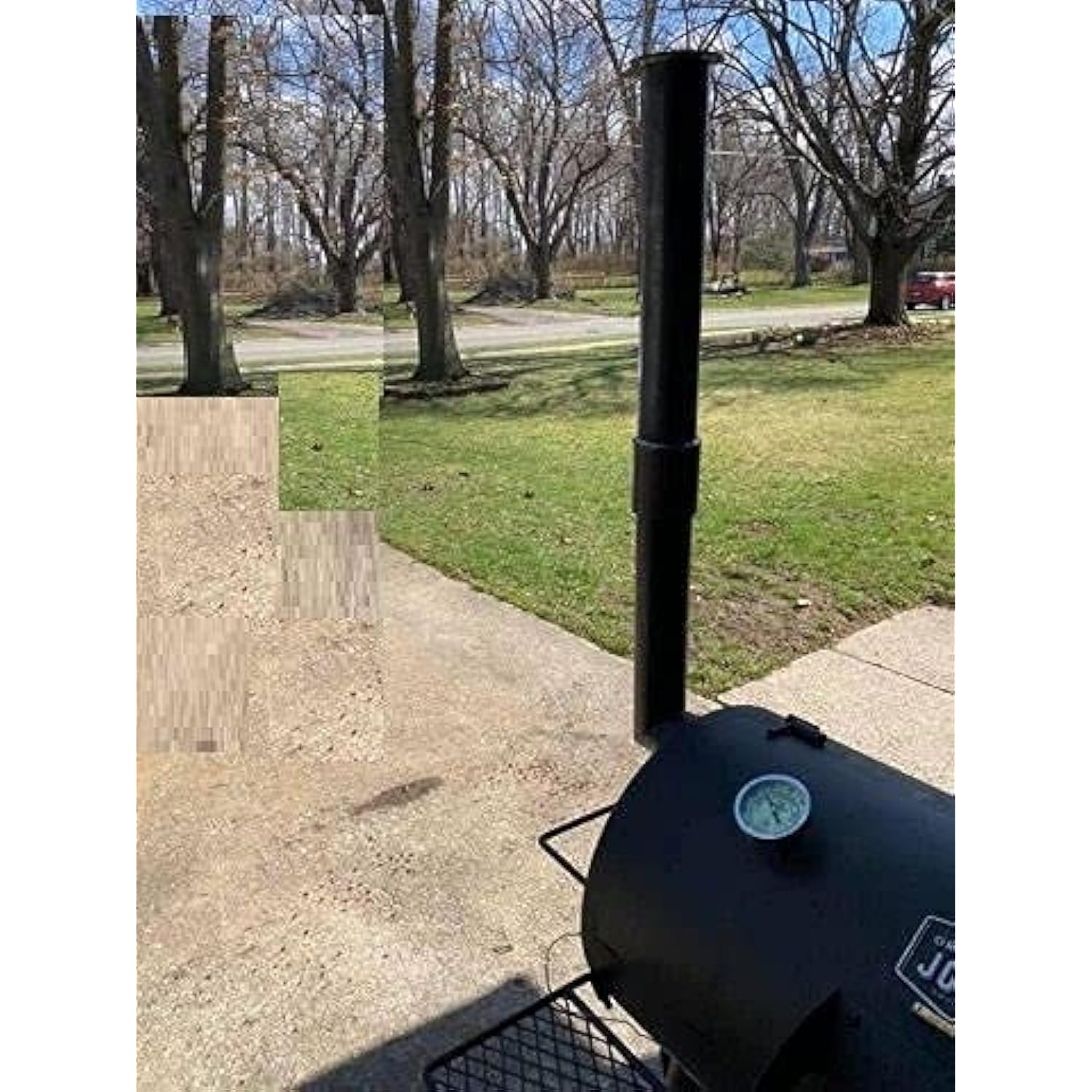 Great Choice Products 18" Smoke Stack Extension For Oklahoma Joe'S Longhorn