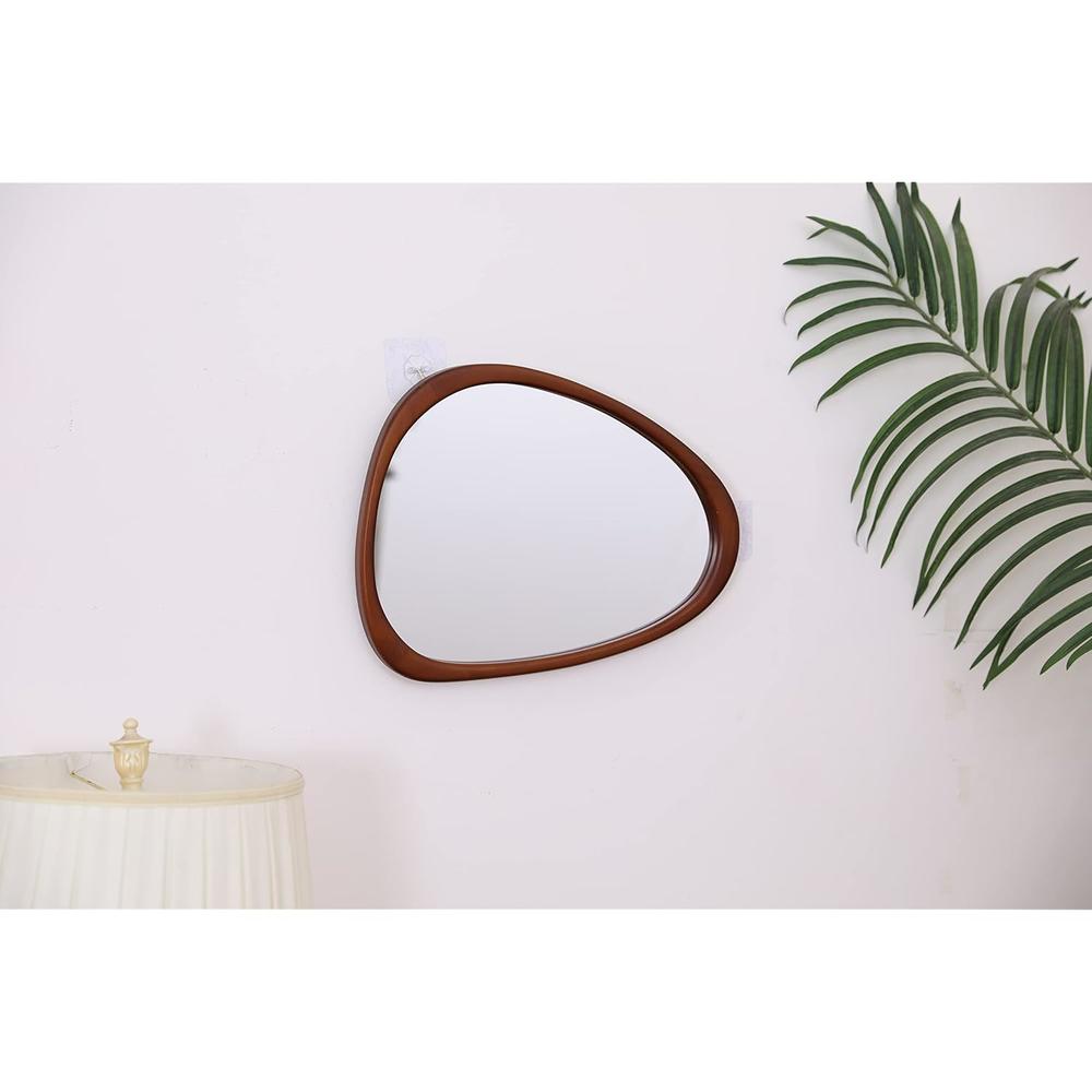 Great Choice Products Irregular Mirror,Asymmetrical Wood Wall Frame ...