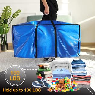 Great Choice Products Xxl Moving Bags Jumbo Extra Large Heavy Duty Storage  Bags Stronger Straps Strong