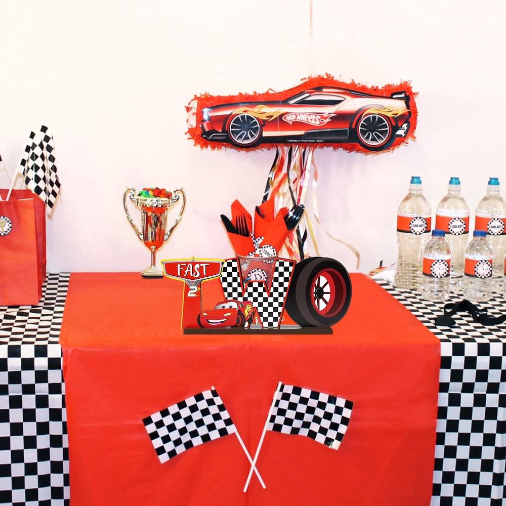 Car Racing In Table Great Choice Products Race Car Two Letter Sign Table Centerpieces Two ...