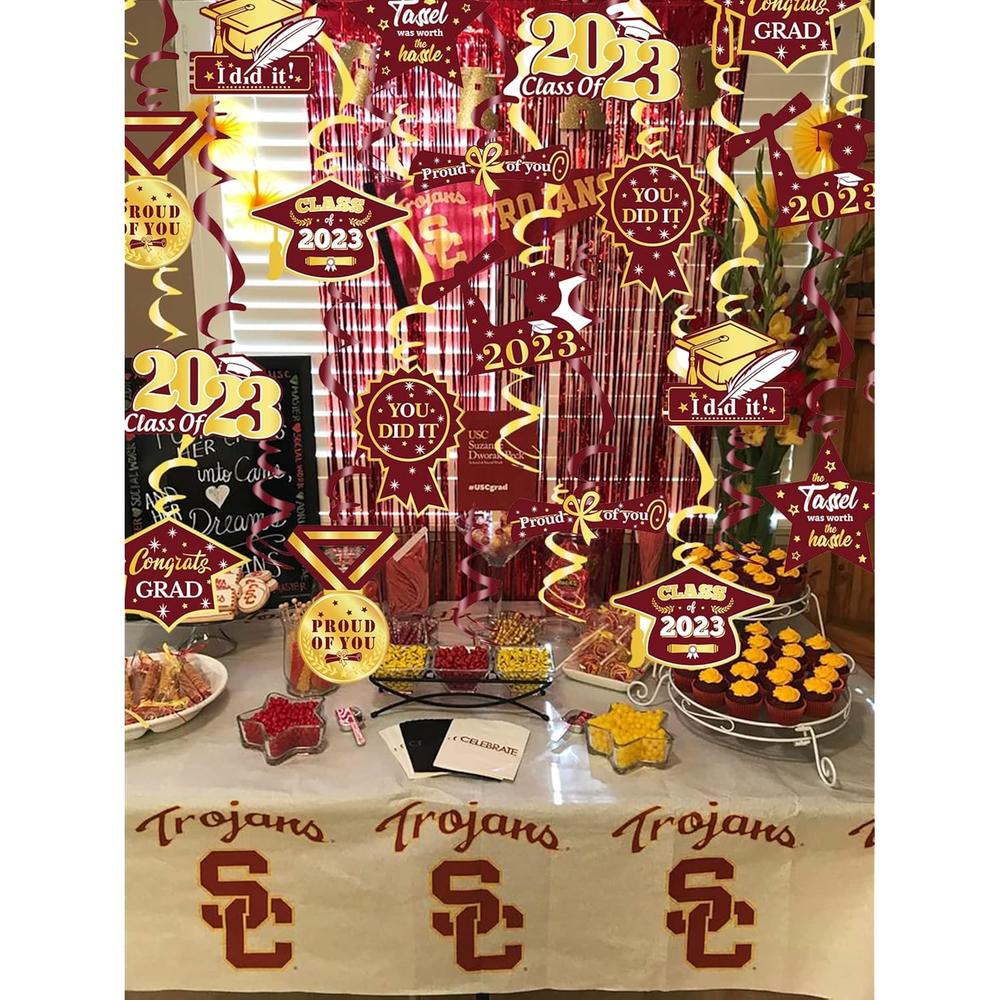 Fsu Grad Party Great Choice Products Graduation Party Decorations Maroon Gold 2023 Fsu ...