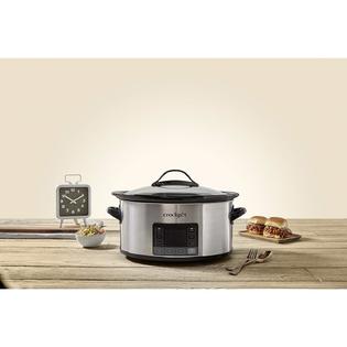 Great Choice Product GCP-3598004 Mytime Technology 6 Quart Programmable Slow  Cooker And Food Warmer With Digital Timer, Stainless Steel ()
