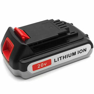 GCP Products 2Pcs 20V 1.5Ah Lithium-Ion Battery For Black & Decker 20 Volt  Lb20