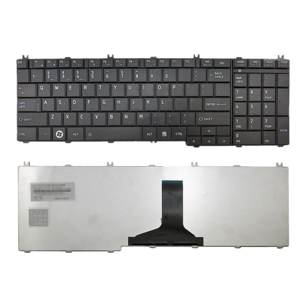 GCP Products For Toshiba Satellite L670 L670D Matt Black Us Keyboard Mp-09N13Us-698 Pk130Ck2A00