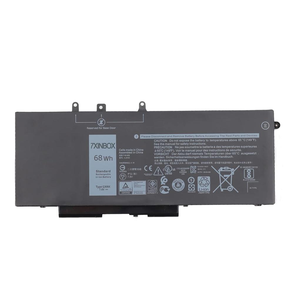 GCP Products 7.6V 68Wh Gd1Jp Replacement Laptop Battery For Dell Latitude 15 5580 5480 5280 M3520 M3530